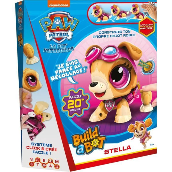 Bygg en Bot Paw Patrol - Robot Paw Patrol Stella - GOLIATH