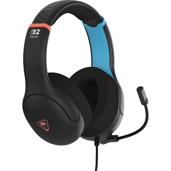 Trådbundet spelheadset - TURTLE BEACH - Airlite Fit - Nintendo Switch 2 - Antracitgrå