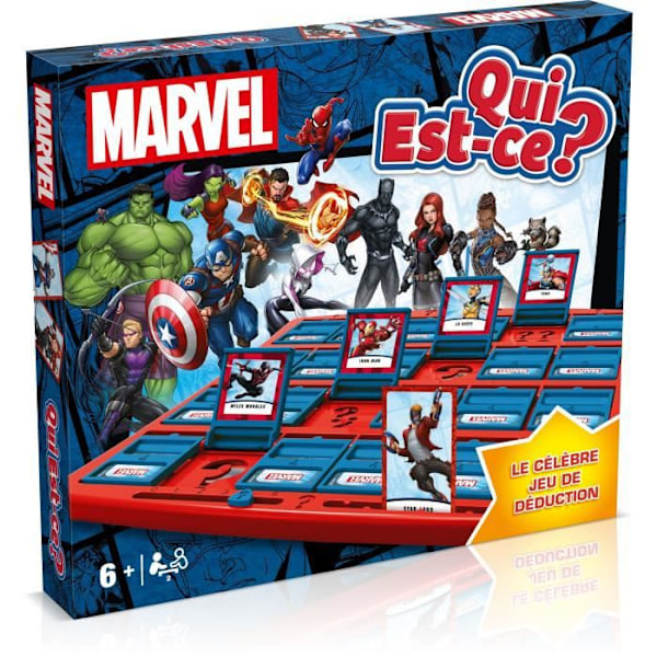 Vem är det ? - Marvel Winning Moves Edition - brädspel