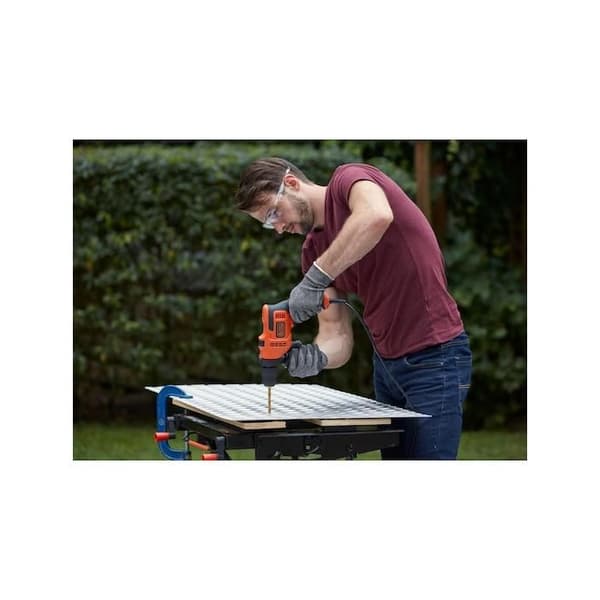 Borrhammare - BLACK & DECKER - BEH200K-QS - 500 Watt - 13 mm enhandschuck