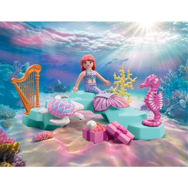 Playmobil 72107 Sjöjungfru, Presenter & Havsdjur