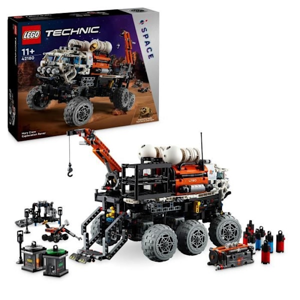 LEGO Technic 42180 Mars Bemannad Exploration Rover, leksak med rymdtema