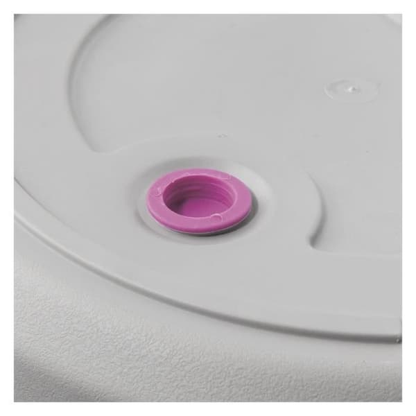 Fyrkantig blomkruka - DEROMA - Ursprung - 29 L - Terrakotta