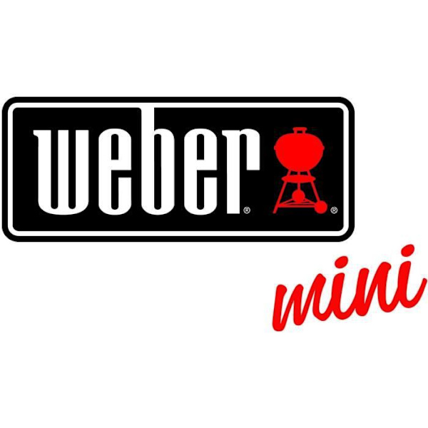 KLEIN - Weber One Touch Premium grill med ljud och lätt träkol