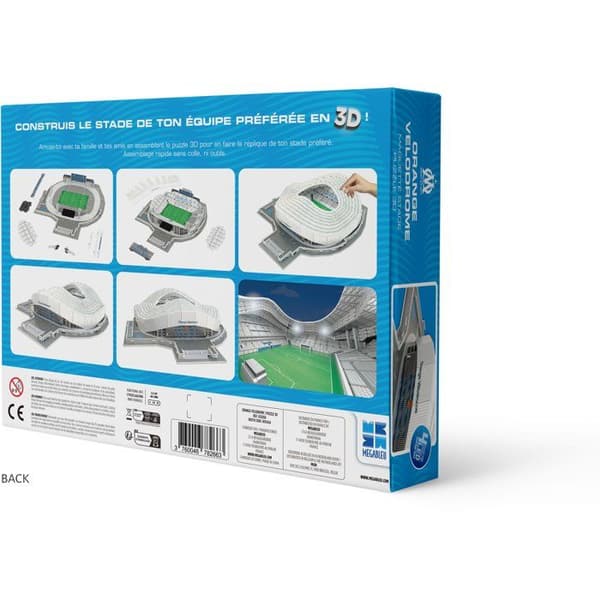 MEGABLEU - 678266 - 3D OM STADIUMPUSSEL MED LED