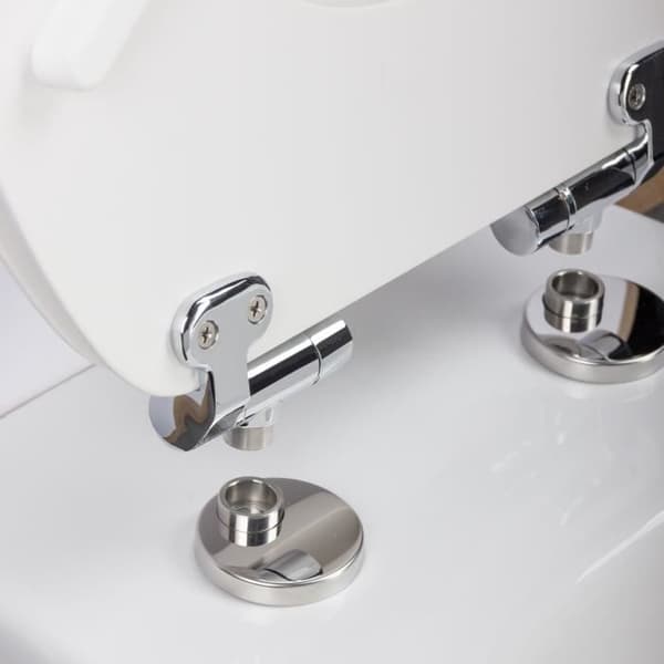 Toalettsits - GELCO DESIGN - Magnetisk mjukstängning - Vit