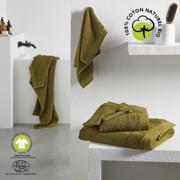 Maxi badlakan - TODAY - 90 x 150 cm - Bomull - Organisk brons