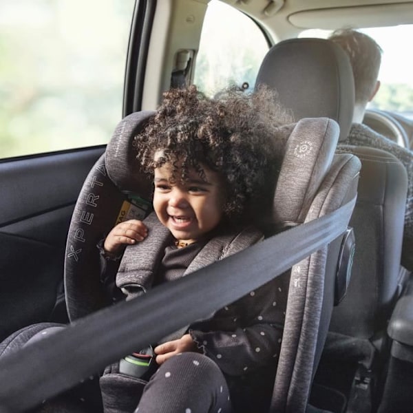 Bilbarnstol - BABYAUTO - XPERTA GREY DOBBY - Från födsel till 12 år - 0-36 kg - I-Size - ISOFIX - 360° vridbar - ECE R129