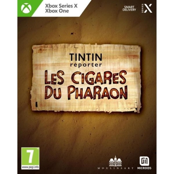 Tintin Reporter - The Cigars of the Pharaoh - Xbox Series X och Xbox One-spel - Limited Edition