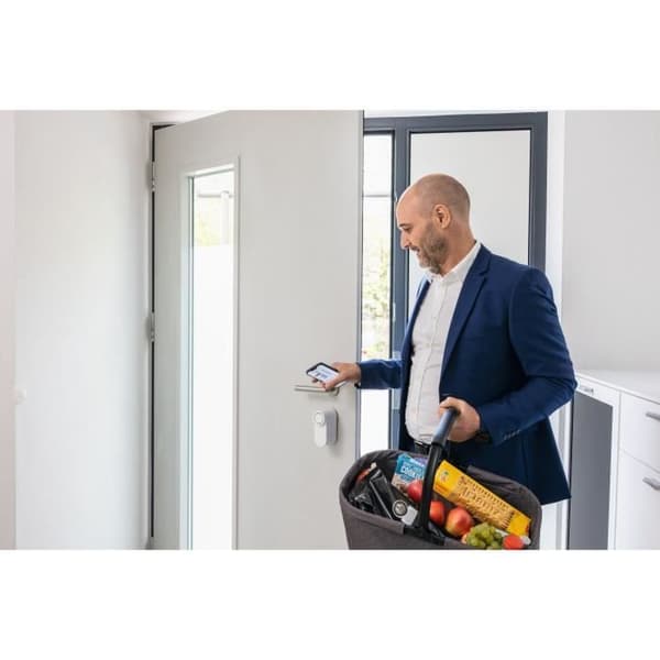Motoriserad låda - ABUS - LOXERIS One CFA4100 W - Bluetooth - Vit