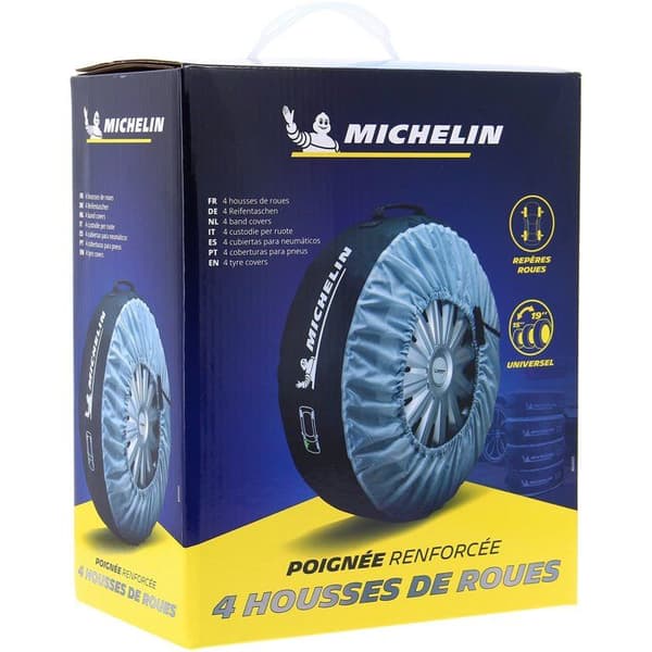 MICHELIN Uppsättning av fyra hjul / däckskydd