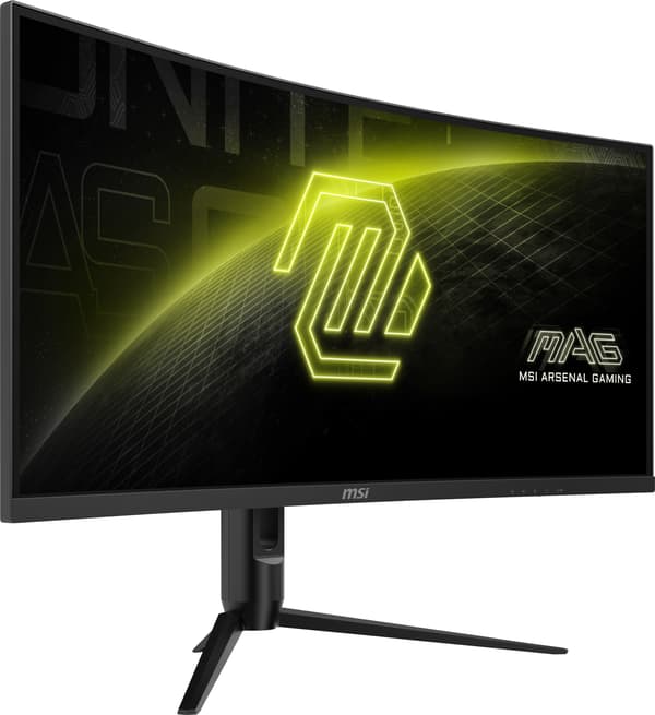 Böjd spelskärm - MSI - 34" - WQHD - 180Hz - VA-panel - 1ms - MAG342CQR E2