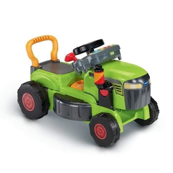 VTECH BABY - SUPERTRAKTOR MAGI GRÄSSKLIPPARE Evolutionär 3 i 1 - GRÖN - Flerfärgad