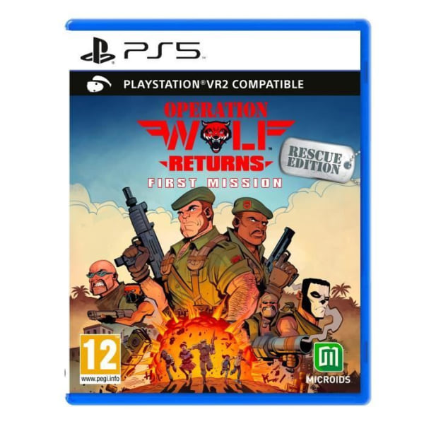 Operation Wolf Returns: First Mission PS5-spel