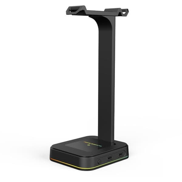 Stativ för gamingheadset - NOVA GAMING - Hydra - Universalstativ - RGB LED - Svart