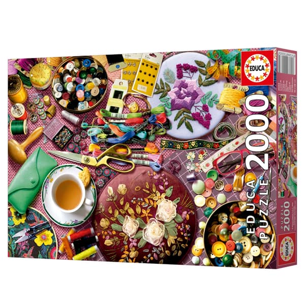 Pussel - EDUCA - Sybordet - 2000 bitar - 96x68 cm - från 15 år