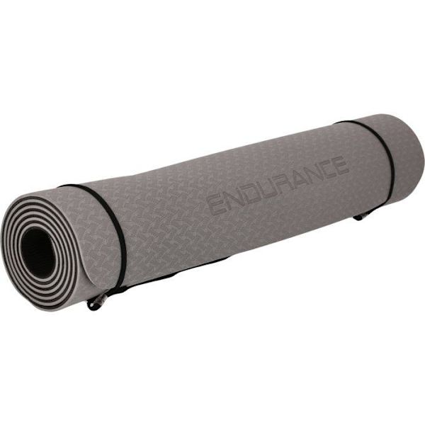 Yogamatta - ENDURANCE - 4 mm - Grå