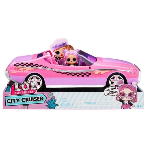 LOL Surprise - City Cruiser-fordon - Innehåller 1 docka