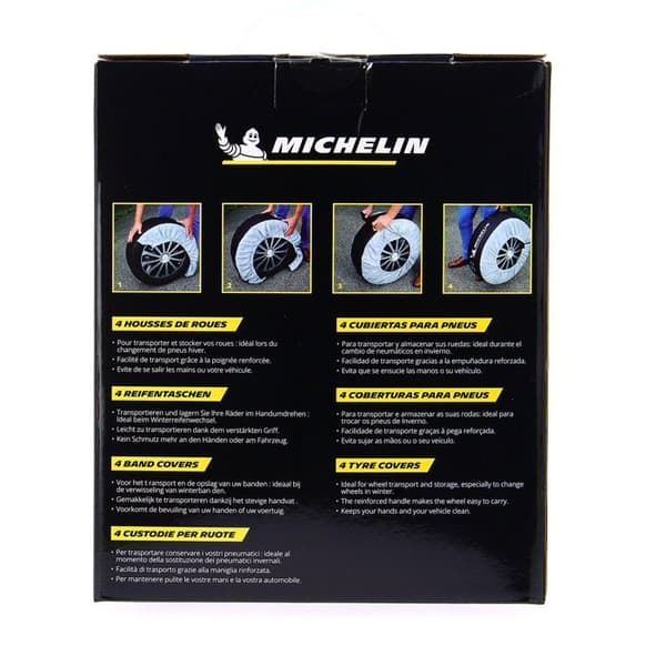 MICHELIN Uppsättning av fyra hjul / däckskydd