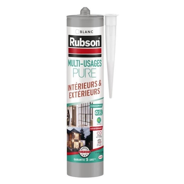 Spackel - RUBSON - PURE - Multifunktion - Vit - 280ml