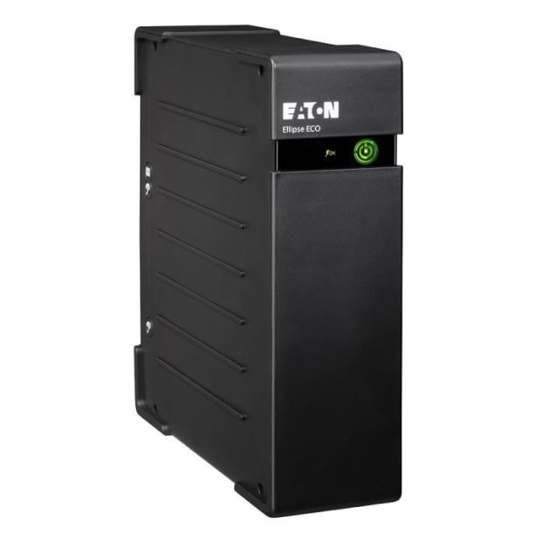 EATON Ellipse EL800USBDIN standby-växelriktare - 800 VA / 500 W - 2U rack / torn - 220 V AC-ingång - 3 x Schuko, 1 x Schuko