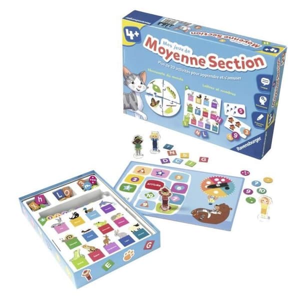 RAVENSBURGER Mina medelstora spel (pedagogiskt spel)