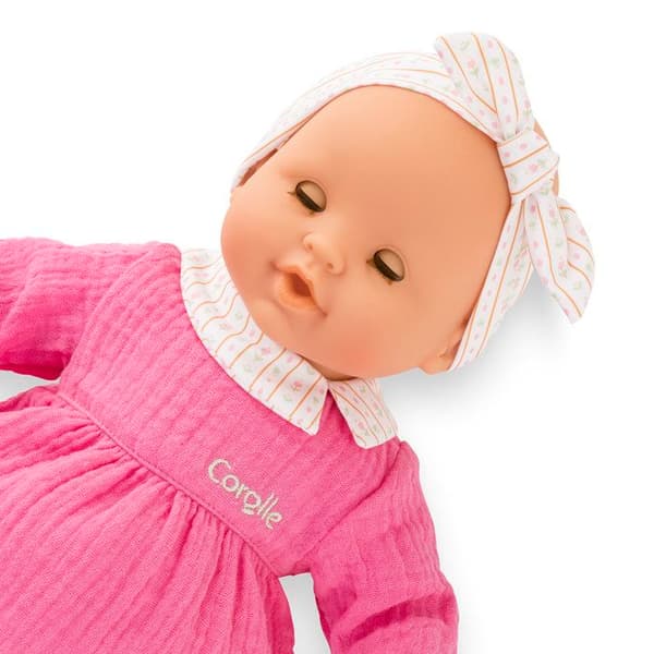 Babydocka - COROLLE - Min stora babydocka - Lise tulpaner - 36cm