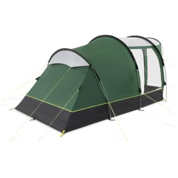 Campingtält med valv - 3 platser - KAMPA - Brean 3 - Grönt och svart