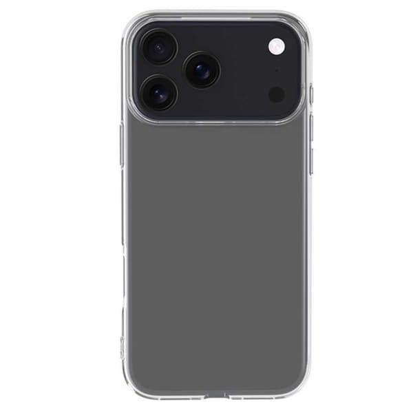 Silisoft-skal - iPhone 17 Pro - Genomskinligt