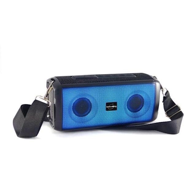 Bluetooth-ljushögtalare - INOVALLEY - HP345-B - 10W - LEDs - Bluetooth V5.3 - Micro - TWS - FM - USB 2.0 - micro SD - AUX-IN