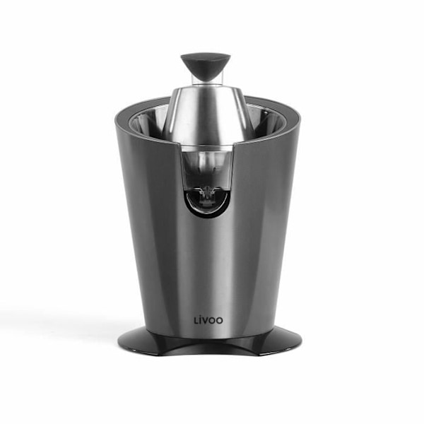LIVOO DOD164 Elektrisk citruspress - 160W - Tank 0,37 L - Grå
