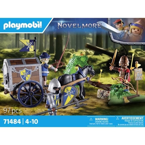 PLAYMOBIL 71484 Novelmore - Novelmore-konvoj med bandit