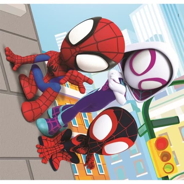 CLEMENTONI - 3x48 bitar - Spidey och hans fantastiska vänner