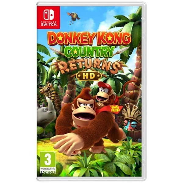 Donkey Kong Country Returns HD  Nintendo Switch-spel