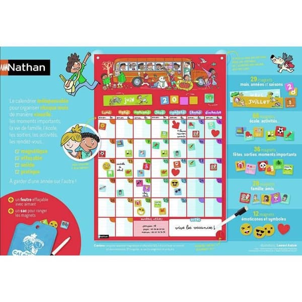 NATHAN - My Magnetic Perpetual Calendar
