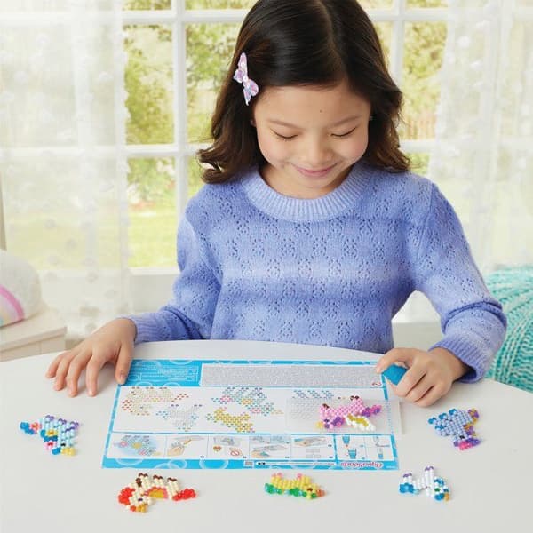 Enhörningsvänner-kit - AQUABEADS - 800 pärlor - Från 4 år