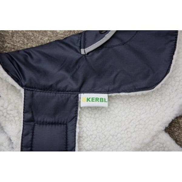 Varm hundkappa - KERBL - TEDDY - 55 cm - Blå