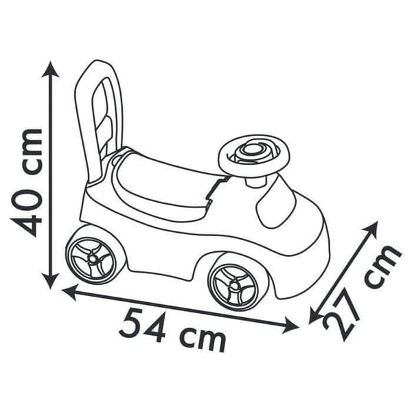 SMOBY - Stitch Bilbärare - från 10 månader