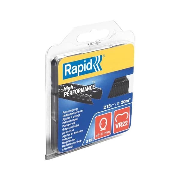 RAPID 215 VR22 svarta häftklamrar