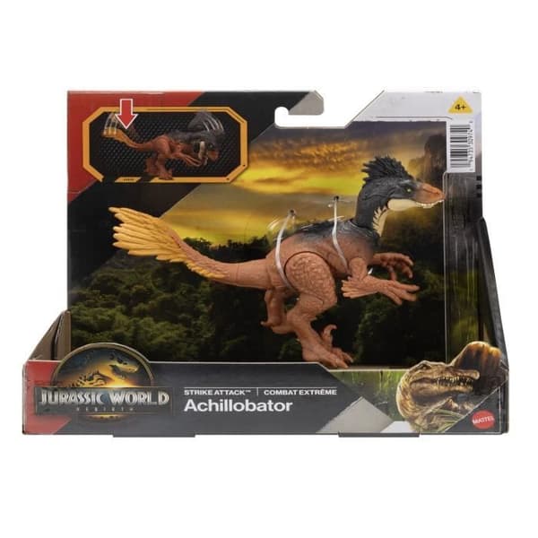 Jurassic World - Överraskningsattack - Ledad dinosauriefigur - JGB77