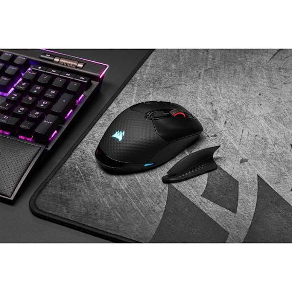 CORSAIR DARK CORE RGB PRO Gaming Mouse - 18.000 DPI - RGB LED - Optisk (CH-9315411-EU)