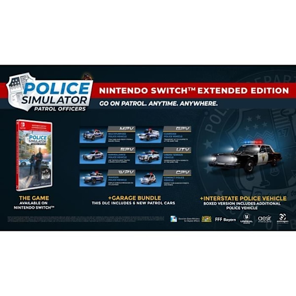 Police Simulator: Patrol Officers - Nintendo Switch Game - Extended Edition