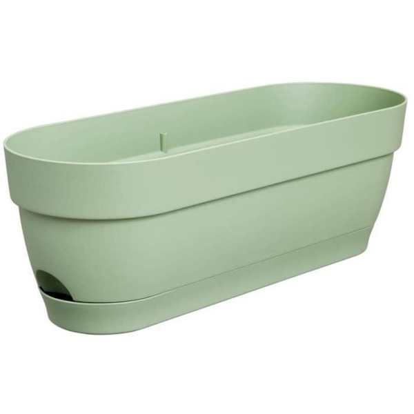 Vibia Rectangle Planter - plast - Tank - Ø50 - Grönt