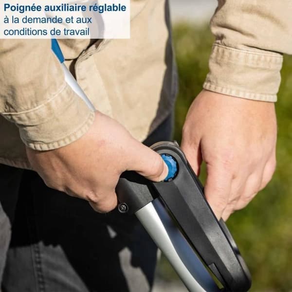 Scheppach C-LT300-X Sladdlös Grästrimmer - SET S2 - 30 cm Klippbredd - 2 x 20V 2Ah IXES Batterier + Dubbel Laddare