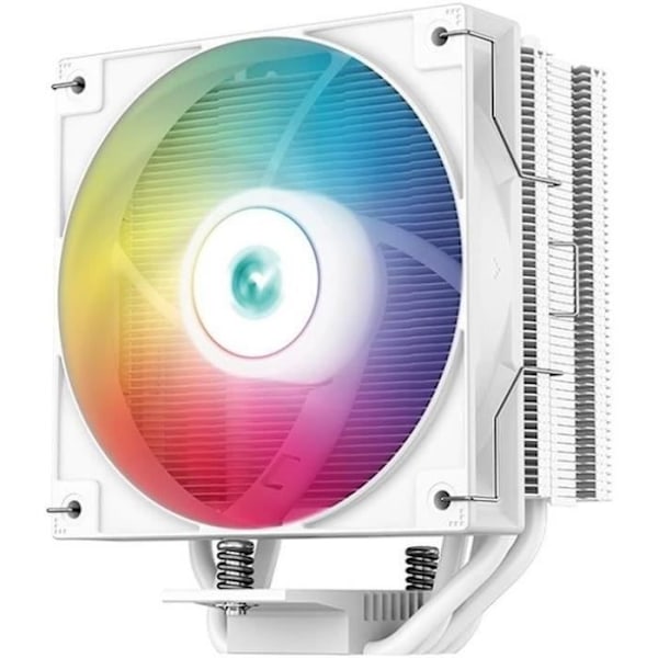 DEEPCOOL Gammaxx AG400 ARGB (Vit) - A-RGB CPU-kylare - 1x120mm