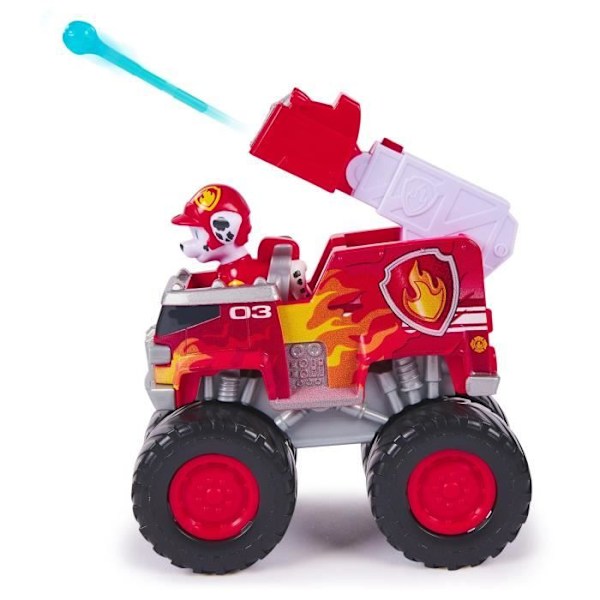 SPIN MASTERFORDON + RÄDDNINGSHJUL MARCUS FIGURINE Paw Patrol