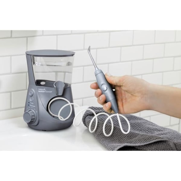 Waterpik WP-667 Ultra Professional Dental Jet - Grå - 10 trycknivåer - 7 tips ingår