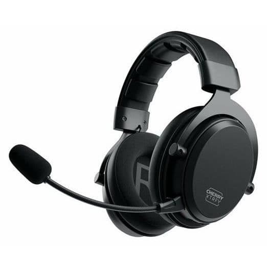 Cherry XTRFY H3W Pro Trådlöst Gamingheadset - 100 timmars batteritid - Bluetooth 5.1 - Svart