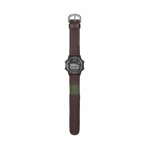 Klocka - CASIO - W-220HF - Unisex - Grön - Kvarts - Digital