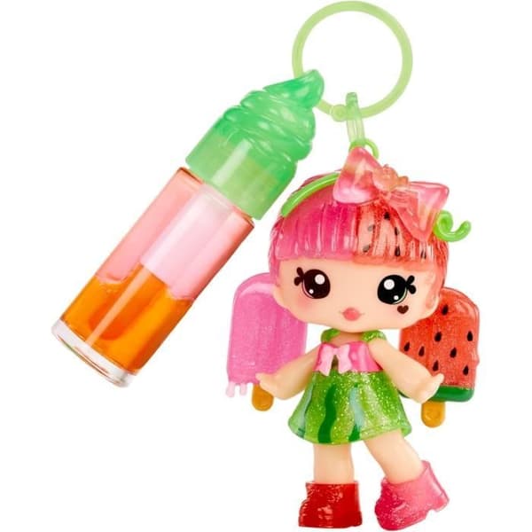 Yummiland Lip Gloss Docka - Färgbytande Kombination - Vallmo Melonbär